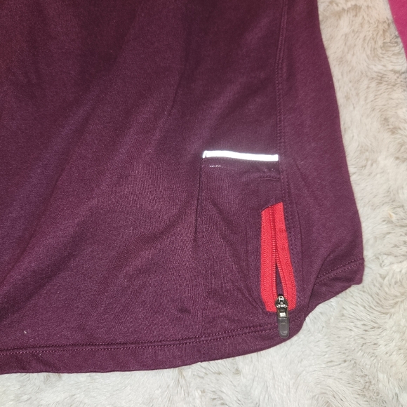 Nike Dri-FIT Running Shirt Pink & Purple [Size Medium] Athleisure Clean Girl - Picture 6 of 9